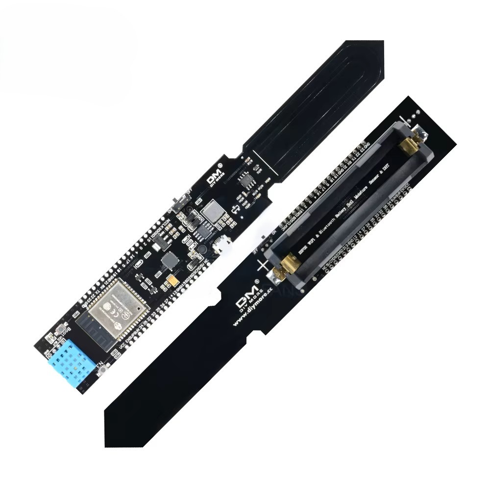 ESP32 Smart Garden Board – Jordbrugssensor med WiFi, Bluetooth & Batteriskjold