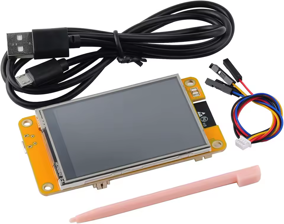 ESP32 Smart Display 2.8" TFT Touch – "Cheap Yellow Display" (CYD) med USB-C